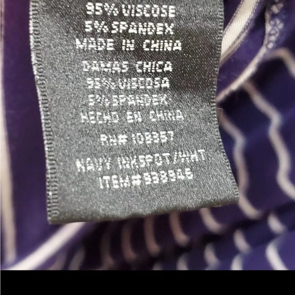 Design History Blue & White Striped Braided Straps Sleeveless Maxi Dress X Small - Picture 12 of 13